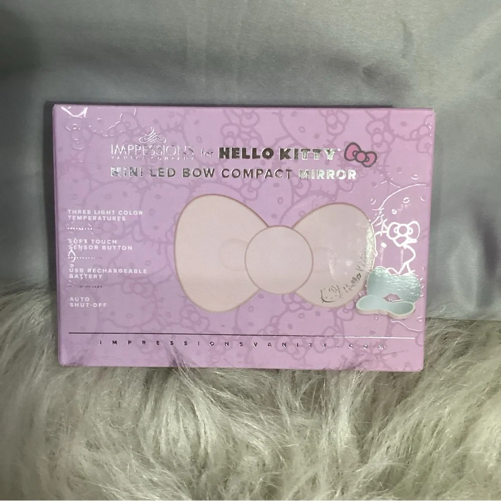 Hello Kitty impressions vanity